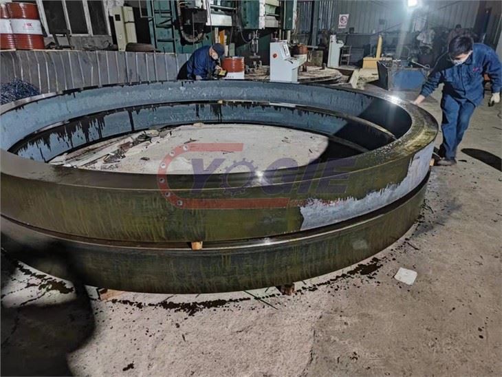 Rotary Kiln Parts Casting Kiln Tyre