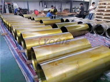 Carretel de enrolamento de aço para folha de alumínio