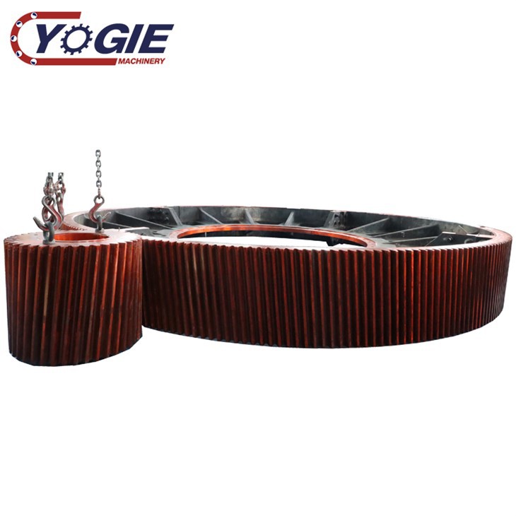 Engrenagem de circunferência e pinhão